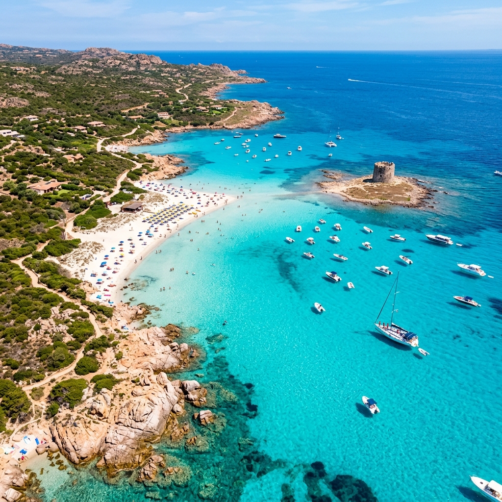 La Pelosa – nejkrásnější pláž Sardinie